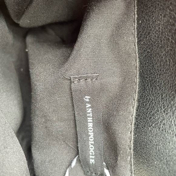 Anthropolgie Woven Black Purse - Picture 2 of 4